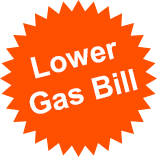 Lower Gas Bill using Precision Plumbing Solutions
